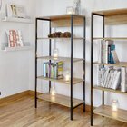 Prateleira Alta Pt-1753  Freijó/preto