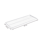 Prateleira Aramada para Closet Aço Branco 80x40cm Ordenare