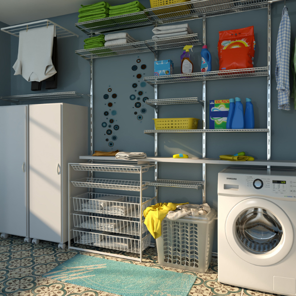 Prateleira Aramado 110x30cm Branco