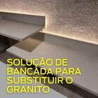 Prateleira Bancada - Cimento Design