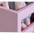 Prateleira Book Rosa Bebê - 15x50x15cm