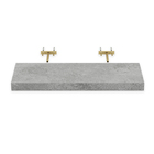Prateleira Borda Reta 60x23,5cm Concreto