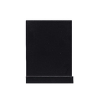 Prateleira Borda Reta Suporte Embutido Box MDF Preto 45x10x1,5cm Spaceo