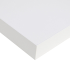 Prateleira Borda Reta Suporte Embutido Madeira Branco 60x25x4cm Branco Spaceo