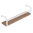 Prateleira Box Estilo 45Cm Branco/Madeirado