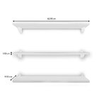 Prateleira Branca 62,50 X 19,50 X 1,50 Cm Rorato