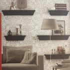 Prateleira Colonial 40x13cm Preto Pratk