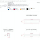 Prateleira Com Aparador Branco 100x10cm