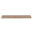 Prateleira com Suporte 20x90cm Madeira Amadeirado Claro Criar Zamar