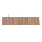 Prateleira com Suporte 20x90cm Madeira Amadeirado Claro Criar Zamar