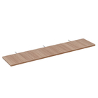 Prateleira com Suporte 20x90cm Madeira Amadeirado Claro Criar Zamar