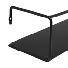 Prateleira com Suporte 80x12cm Metal Preto Box Future Zamar