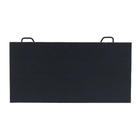 Prateleira Com Suporte Aramado 40x20Cm Preto/Preto