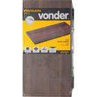 Prateleira Com Suporte Invisível 40x20 Nogal Marrom Mesclado