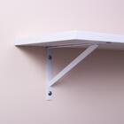 Prateleira Cor Carvalho 40x20cm Mdp Mão Francesa Crie Fácil