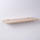 Prateleira Cor Carvalho (madeira) 60 X 20cm Em Mdp Com Suport