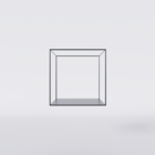 Prateleira Cubo Suspensa Zartha Pequena