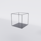 Prateleira Cubo Suspensa Zartha Pequena