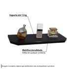 Prateleira De 50 Cm Para Decoração De Ambientes Preto