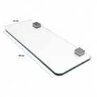 Prateleira De Acrílico, Modelo Prancha 40 Cm X 10 Cm