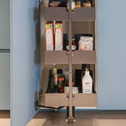 Prateleira De Armário 5 Bandejas 48x33x175cm Coluna Deslizant