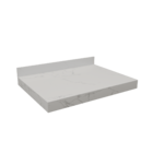 Prateleira Unique 60cm Marmorizado Gold Bongut