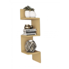 Prateleira De Canto 80 Cm Natural [f031]