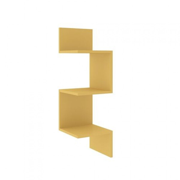 Prateleira De Canto 80 Cm Natural [f031]