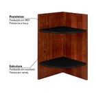 Prateleira De Canto Modular Hinz Em Madeira Maciça/mdf - Caca