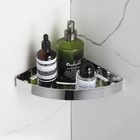 Prateleira De Canto Para Banheiro Porta Cosméticos Aço Inox