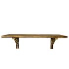 Prateleira De Madeira 60cm Mão Francesa Organização