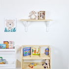 Prateleira De Madeira Com Mão Francesa Chapecó 60cm - Branco