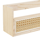 Prateleira De Madeira E Palhinha Oikos