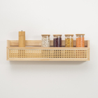 Prateleira De Madeira E Palhinha Oikos