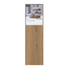 Prateleira de Madeira MDF Freijó 80x25x11,5cm com Suporte Invisível Montfácil