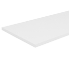 Prateleira de Madeira MDP Branca 180x30cm Decoração Spaceo