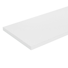 Prateleira de Madeira MDP Branca 60x20cm Decoração Spaceo