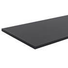 Prateleira de Madeira MDP Preta 90x30cm Decoração Spaceo