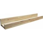 Prateleira De Madeira Porta Quadros Parede 60cm