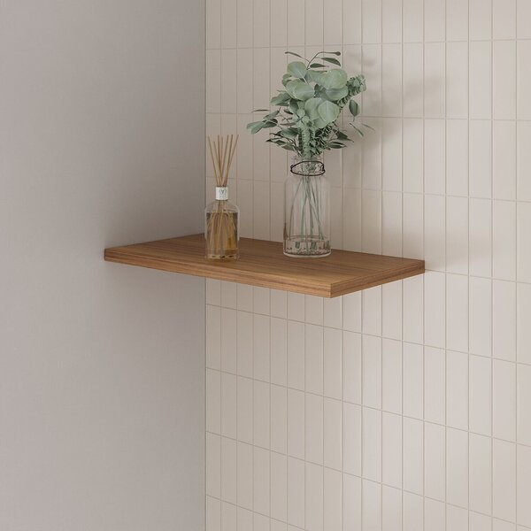 Prateleira De Mdf Fit 60 Cm Com Suporte Larnaca