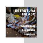 Prateleira De Nicho Branca E Tubos Cromados Carraro