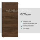 Prateleira De Nicho Madeirada E Tubos Preto Fosco Carraro