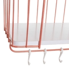 Prateleira De Parede 2 Andares Multiuso Retro, Organizador De