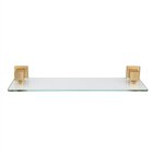 Prateleira De Parede 45cm  Ouro Fosco