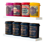 Prateleira De Parede Cozinha Temperos Condimentos 2 Peça