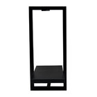 Prateleira De Parede Design Industrial Em Metalon E Mdf 15mm