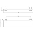 Prateleira De Vidro Gold Jiwi