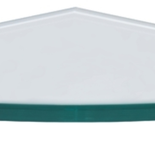 Prateleira De Vidro Modelo Glass Canto De 8 Mm De Espessura C