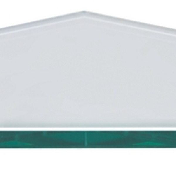 Prateleira De Vidro Modelo Glass Quadrada De 8 Mm De Espessur