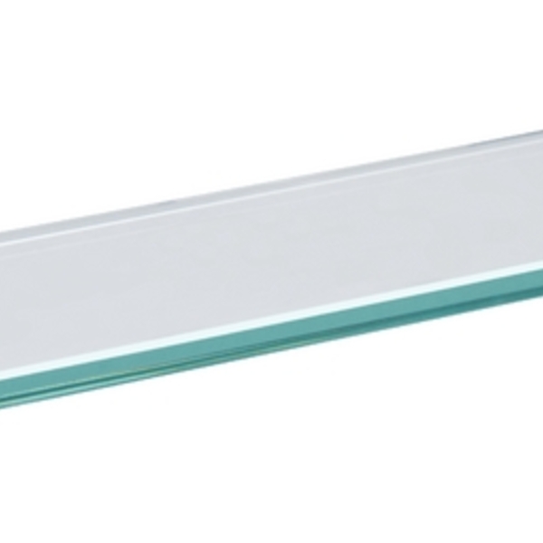 Prateleira De Vidro Modelo Glass Reta De 8 Mm De Espessura Co